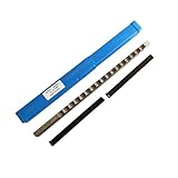 10mm-14mm Keyway Broach D1 Metric Size, Push-Type High Speed Steel Broaching Cutting Tool for CNC Router for Metalworking, Lathe(D1-14)