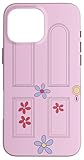 Disney and Pixar’s Monsters, Inc. Boo Door Lilac Purple Case for iPhone 16 Pro Max