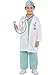 amscan Christys Dress Up 999659/999660 Kinder-Arzt-Kostüm – 4–6 Jahre, Blau