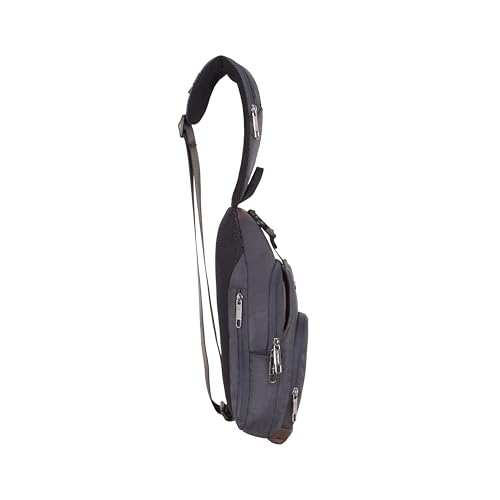 Image of Lavie Sport Atmos cheststrap Sling Bag | Stylish Crossbody Bag | Bag for Travel | Multipurpose Crossbody Bag with Adjustable Strap for Travel and Office Use | Shoulder Bag for Women