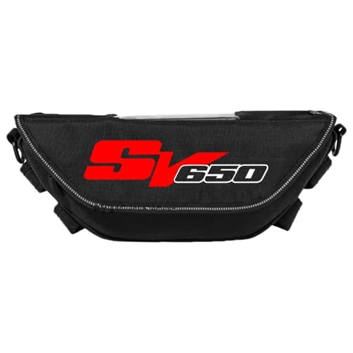Bolsas manillar motocicleta impermeables para Suzuki SV650 con compartimento