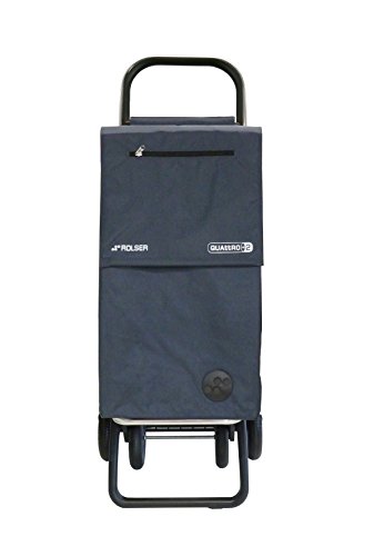 Rolser MF SBE001 Quattre.2 Sbelta Chariot à Courses à roulettes Gris