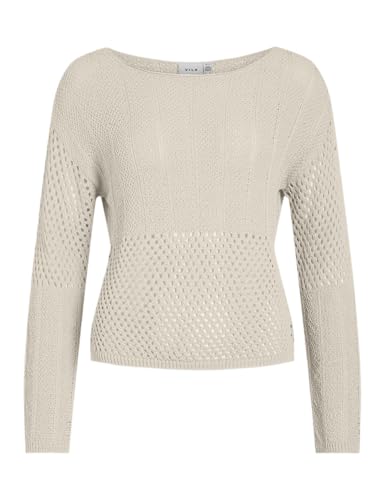 Haut en tricot col bateau VILA pour un style décontracté chic en terrasse