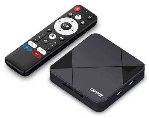 【Risoluzione 4K Ultra HD cinema】 Supporta decodifica H.265/HEVC e H.264 a 4K@60fps con tecnologia HDR10, il TV box Android riproduce dettagli impeccabili e colori vibranti per un'esperienza visiva immersiva paragonabile a un cinema domestico.