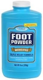 Assured Medicated Foot Powder, 8 Oz.