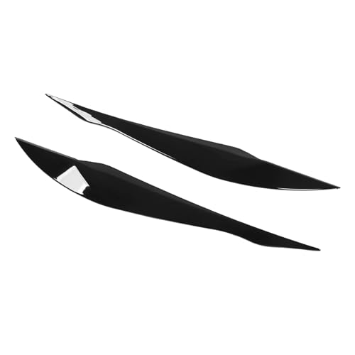 Headlight Eyebrow Cover, Headlight Eyebrows Left And Right Pair For 3 Series F30 F31 2012-2018 Cat. No. 321 Carbon Fiber Pattern Car Interior And Exterior Modification (Glossy