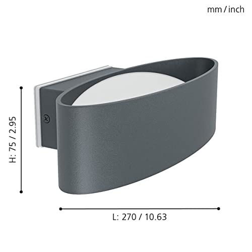 Eglo LED Outdoor wall lamp Chinoa, 1 Flame Outdoor lamp - Image 4