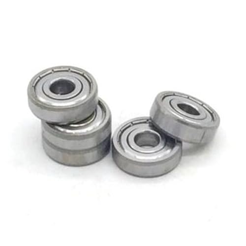 Roulements 6200zz à billes 10x30x9 mm avec double blindage métallique en lot de 10 pièces