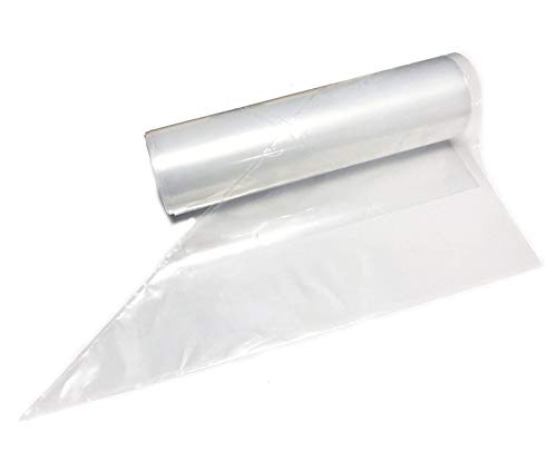 Heat Resistant Disposable Piping Bags 18 Inch Extra Thick (Roll of 80 Bags)
