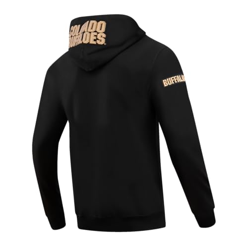 Image of Pro Standard Mens College Classic Chenille Cotton Double Knit Full Zip Hoodie