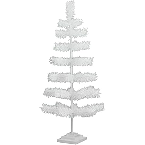 36'' White Tinsel Christmas Tree Cover