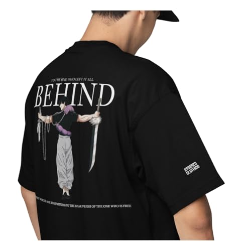 Image of Oversized Printed /Plain T-Shirt | Gym T Shirts Round Neck Stylish Tees | Casual Graphic Tshirt for Men