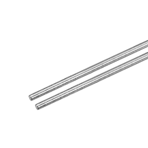 MECCANIXITY Fully Threaded Rod M4 x 160mm 0.7mm Thread Pitch 304 Stainless Steel Right Hand Threaded Rods Bar Studs 2 Pack