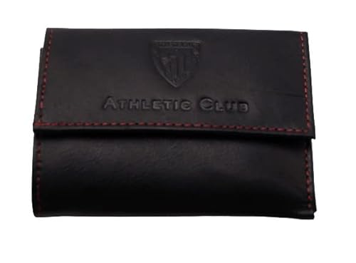 Athletic Club Bilbao. Portallaves-Estuche Oficial de piel, color negro