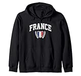 Photo Gallery francia vintage sport design bandiera francese scudo viaggio scuro felpa con cappuccio Photo Gallery francia vintage sport design bandiera francese scudo viaggio scuro felpa con cappuccio