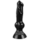 BDSMJOY groß Analdildo,riesen Puppy Dildo Analplug Buttplug Analspielzeuge Fisting Sexspielzeug erotisches Sex Spielzeug ab 18 für Paare Frauen Männer extrem (Schwarz, L)