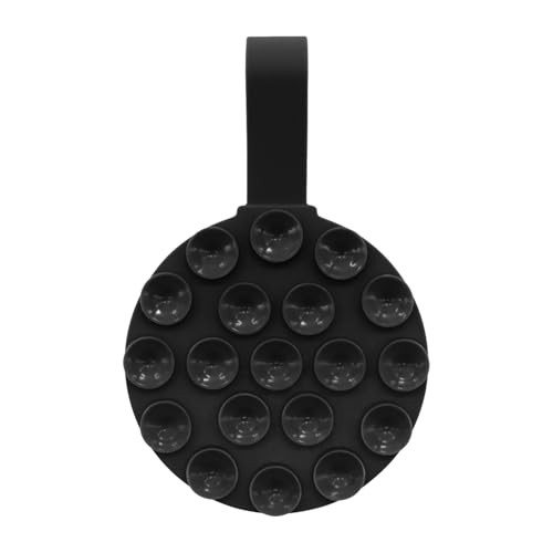 Support de téléphone en silicone magnétique pour étui et anneau d'aspiration