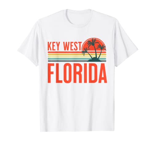 Vacaciones de verano en Key West Florida Beach Camiseta