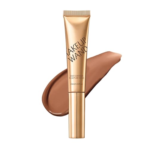 Contour Stick, 15 ml Portable Highlighter Contour Stick, Liquid Matte Nose, Multifunctional Makeup Pen for Women, Men, Sculpting Highlighting, Contouring