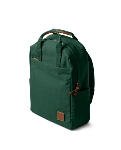 Image of DailyObjects Field Daypack Casual backpack fits upto 14 inch inch laptop with Luggage Sleeve| Unisex Travel Backpack | Made of Durable Canvas Material | Zippered Compartments with Pockets