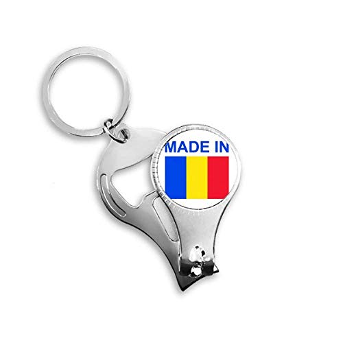 Porte-clés avec décapsuleur à ongles fabriqué en Roumanie pour vos pique-niques et apéritifs