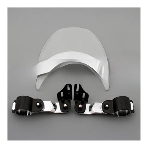 Pare-brise universel moto teinté foncé déviation du vent maximale Sportster