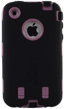 OTTERBOX Defender Series Case for iPhone 3G/3GS - Non-Retail Packaging - 1 Pack - Non-Retail Packaging - Black/Pink