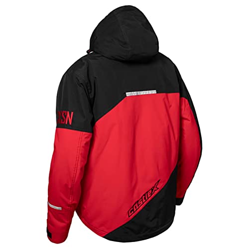 Image of Castle X Men's Phase G4 Jacket (Black /Red - 2X-Large)