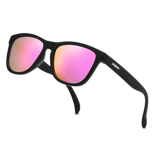 DUBERY Classic Polarized Sunglasses for Women Men Trendy Retro Designer Style Shades D550