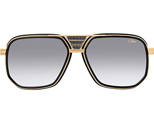  Cazal occhiale da sole 666 001 nero grigio taglia 61 mm uomo