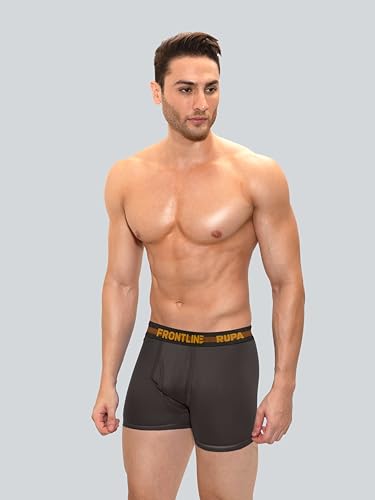 Image of RUPA Frontline Hunk Men Trunks | 100% Combed Cotton | Color May Vary | Pack of 5