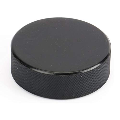 Faswin 18 Pack Ice Hockey Puck With 2 Reusable Mesh Bag, Official Regulation, Diameter 3", Thickness 1", 6Oz, Black #TOP2
