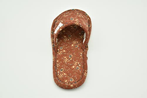 Image of Ultralight Soft Indoor Open Toe Cotton linen Slippers Absorb Sweat Cloth Bottom House Slippers