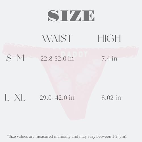 Image of UIASKOWP Personalized Thong With Special Word Funny Custom Underwear Thong Low Rise Sexy G-String for Women