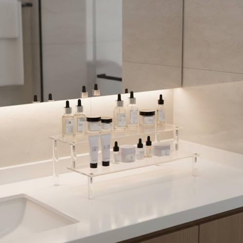 Rangement Flacon Objet et Miniatures pour Gagner de la Place sur le Bureau