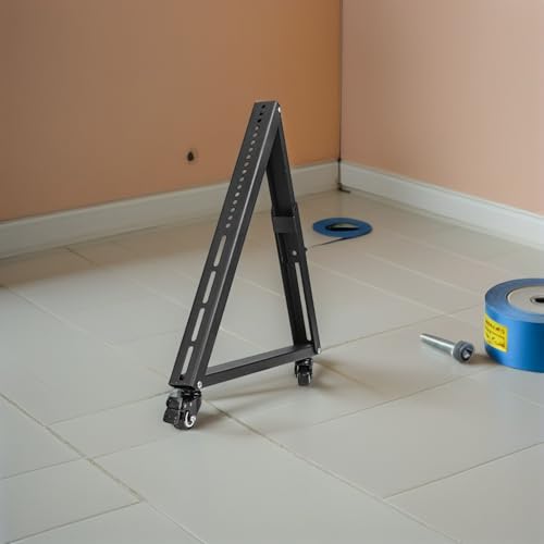 Base solide de télévision pour sécuriser un grand écran sur un pied roulant - 5