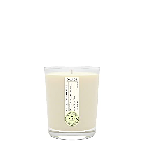 Parks London Duftkerze HOME No8 White Hyacinth & Lily 180g