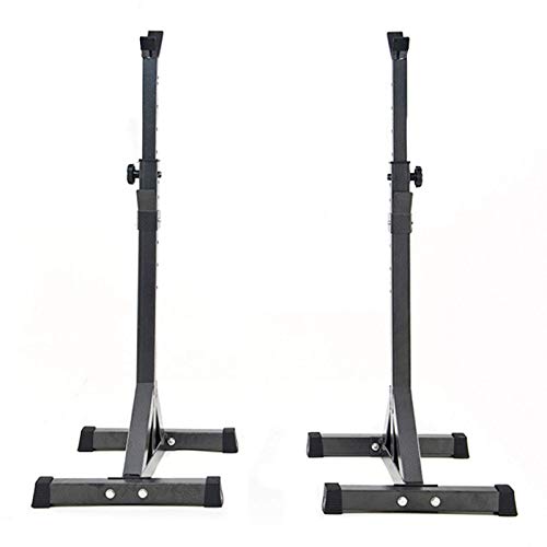 OTQEFTN Adjustable Squat Barbell Rack Stand Stand Solid Steel Squat Barbell-Press Home Gym Stretching Portable Dumbbell Racks