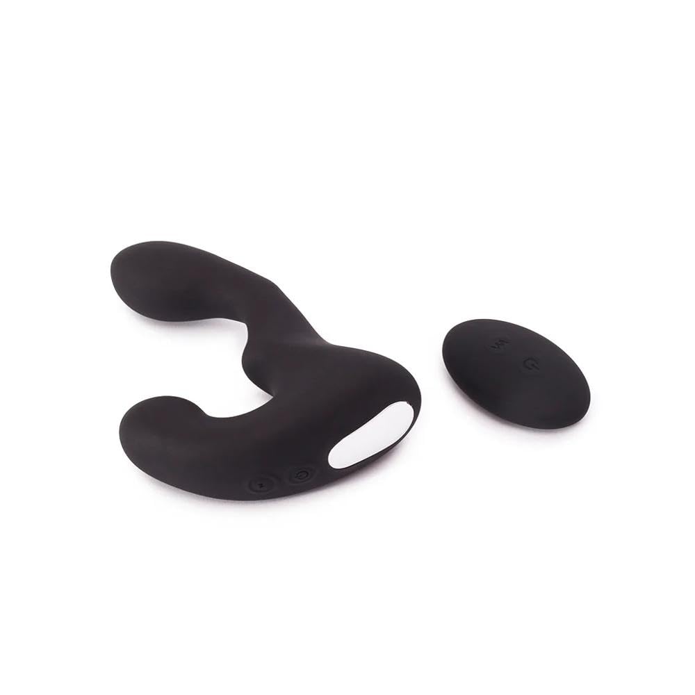 Platanomelón - Estimulador Próstata con 9 Modos de Vibración, Juguete Sexual Recargable - Luke Negro