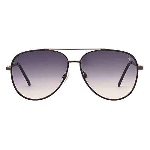 Frye Women's Billie Aviator Sunglasses, Bronze, 63 mm3