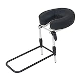 KiBcsLic Massage-Set für die Bauchlage nach Augenoperationen – Komfortables Bauchlagekissen für professionelle Salons, Schwarz