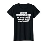 Eisenbahner Zugverkehr Gestatten Fahrdienstleiterin T-Shirt