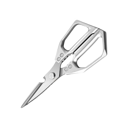 Kixolazr Tijeras Para Aves De Corral | Tijeras Alimentarias De Acero Inoxidable | Culinarias Resistentes Para Procesar Aves Cortar Verduras Preparar Pescado Mariscos Apartamento