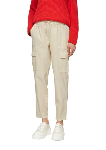 Pantalon cargo femme s.Oliver avec poches fonctionnelles en toile souple