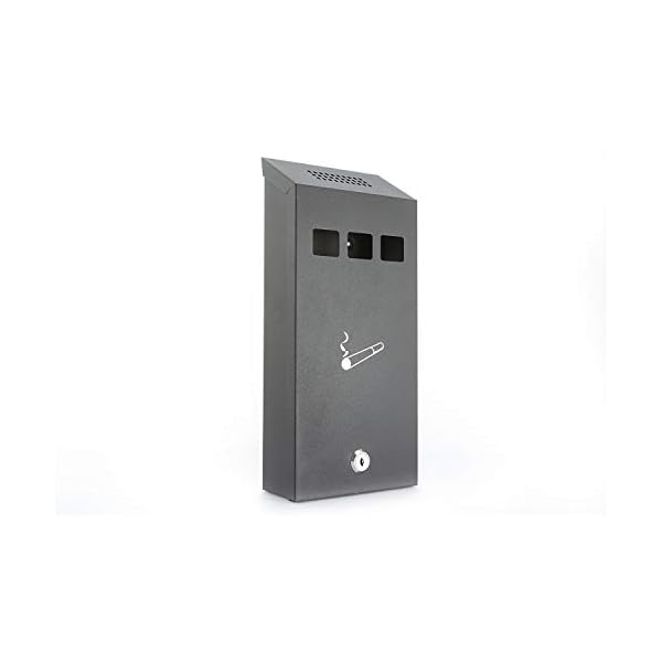 NW Sterling Kleine Zigarette Bin, schwarz