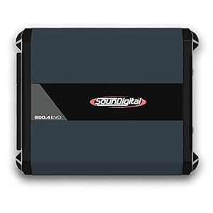 SounDigital 800.4 EVO 4.0 800W RMS 4-Channel Class D Amplifier