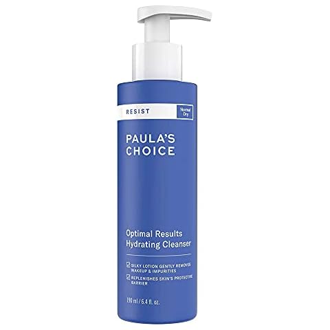 Paula's Choice RESIST Optimal Results Hydrating Cleanser - Gentle Facial Anti Aging Face Wash & Makeup Remover - for Soft & Hydrated Skin with Green Tea Extract - Normal to Dry Skin - 190 ml Cover