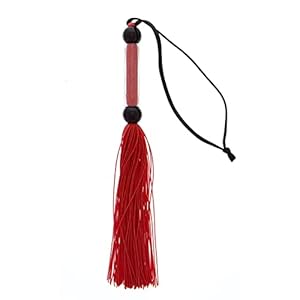 Gp silicone flogger whip red