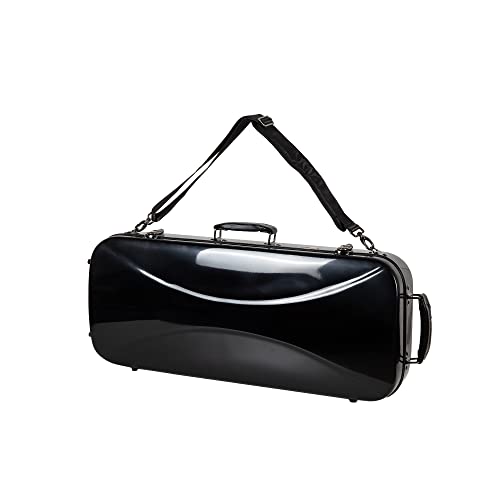 Crossrock Fiberglass Double Case For Two Full-Size Violins With Tsa Lock-Black (Crf2020Dvbk) #TOP2