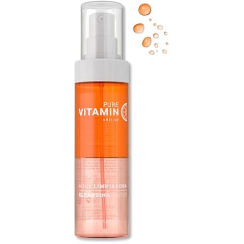 Noche Y Dia Vitamin C Cleanser for Mature Skin - Made in Spain - Anti Aging Face Wash, Makeup Remover, Targets Wrinkles, Acne, Breakouts - 150mL (5.07 fl oz) Cover